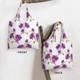 thumbnail image 2 of Vsdgher Orchids Flowers Print canvas Tote Bag, Lightweight Cloth Bags, Suitable for shopping, groceries, travel, 2 of 4