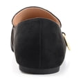 thumbnail image 4 of Journee Womens Benntly Slip On Square Toe Loafer Flats, 4 of 10