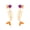 Color 03, variant on Whimsical 14k Gold Plated Colorful Enamel Fish Bone Drop Earrings, Trendy Women's Ocean Jewelry Gift