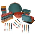 thumbnail image 6 of Raindrops 1 Set of Safe Wheat Straw Tableware Reusable Portable Home Tableware Camping Tableware, 6 of 8