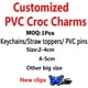 thumbnail image 3 of Lindos amuletos de PVC hello kt para croc amuletos de cocodrilo kawaii hello kitty cat amuletos de zapatos de cocodrilo, 3 of 4