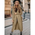 thumbnail image 3 of Fall Cardigan Sweaters for Women Fashion Open Front Hooded Cable Oversized Long Trendy Warm Winter Coats Outfits, 3 of 12