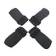 thumbnail image 1 of Botas Antiarañazos, 4 Piezas para Mascotas, Gatos, Corte de Baño, Afeitado de negro pequeño Zulema Cubierta de pies de gato, 1 of 8