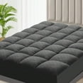 thumbnail image 2 of C, Mattress Topper Cooling Mattress Protector With 8-21 Inch Deep Pocket, Overfilled Down Alternative Filling, 2 of 9