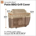 thumbnail image 3 of Classic Accessories Veranda's Best Waterproof BBQ Grill Cover, 70 x 30 x 48 Inch, 3 of 8