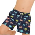 thumbnail image 4 of Edvintorg Boys Short Summer Hawaii Printed Elastic Waisted Casual Shorts with Pockets Teen Clothes for Boys Size 6-15, 4 of 7