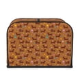 thumbnail image 2 of Haiem Dachshund And Ball Print Toaster Covers 4 Slice Wide Slot,Bread Dust Cover & Fingerprint Protection,Bread Machine Cover,Appliance Covers, 2 of 7