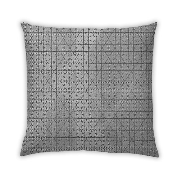 Ahgly Company Outdoor Square Contemporary Throw Pillow, 18 inch by 18 inch