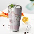 thumbnail image 3 of 30oz Pioneer Flower Tumblers Stainless Steel Tumbler with Lid and Straw,Vacuum Insulated Double Wall Travel Tumbler Cups Mug with Cleaning Brush for Coffee,Tea, 3 of 7