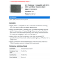 thumbnail image 2 of A/C Condenser - Compatible with 2015 - 2018 Land Rover Discovery Sport 2016 2017, 2 of 2
