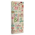 thumbnail image 3 of Stupell Love You Lots Dream Believe Canvas Wall Art, 3 of 5