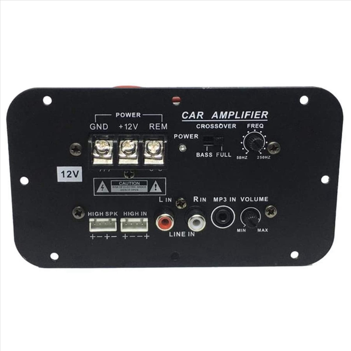3X Car Subwoofer Amplifier Board, 500W Subwoofer High Power HiFi Bass Amplifier Board DC 12V,3 x Bass Car Power Amplifier Board
