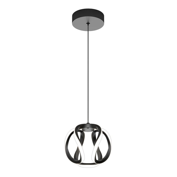 Artika Vivaldi 12-Watt Integrated LED Black Modern