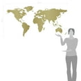 thumbnail image 2 of World Map Wall Art Earth Atlas Decal Sticker, 2 of 4