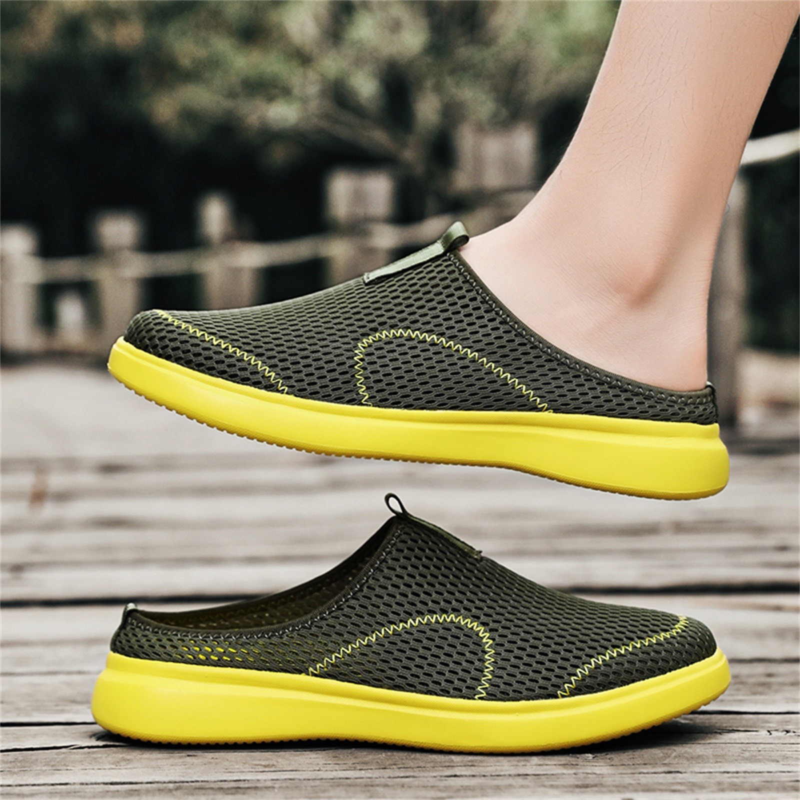 WILLBEST Mens Casual Shoes Black Slip On Fashion Summer Men Casual ...