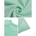 thumbnail image 6 of MOSHU V-Neck Blouses for Women Lace Short Sleeve Shirts Casual Women Tops, 6 of 9