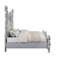 thumbnail image 5 of Acme Valkyrie Eastern King Bed Synthetic Leather, Antique Platinum, 5 of 9