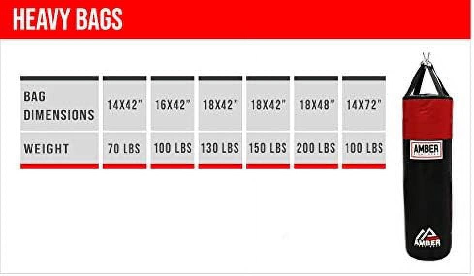 Premium ToughTek Heavy Bag for Boxing, MMA, Muay Thai & Fitness – Durable Punching Bag for Contact Sports Training, UNFILLED