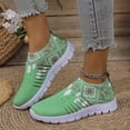 thumbnail image 2 of IEMIEMIEM Women's Athletic Shoes Slip On Walking Casual Comfort Lightweight Breathable Mesh Sock Shoe Non-Slip Tennis Running Sneakers 5.5 wide, 2 of 7