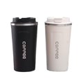 thumbnail image 3 of 380ml 510ml Stainless Steel Coffee Cup Portable Insulation Cup Thermal Mug Office, 3 of 5