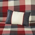 thumbnail image 4 of King/Cal King 6 Piece Herringbone Duvet Cover Set, 4 of 4