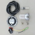 thumbnail image 3 of Mosiee Kit de Bouchon de Réservoir de Carburant pour Tondeuse à Gazon Pièces de Rechange Interrupteur d'Arrêt Moteur, 3 of 8