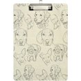 thumbnail image 2 of FMSHPON Dogs Clipboard Hardboard Wood Nursing Clip Board and Pull for Standard A4 Letter 13x9 inches, 2 of 7