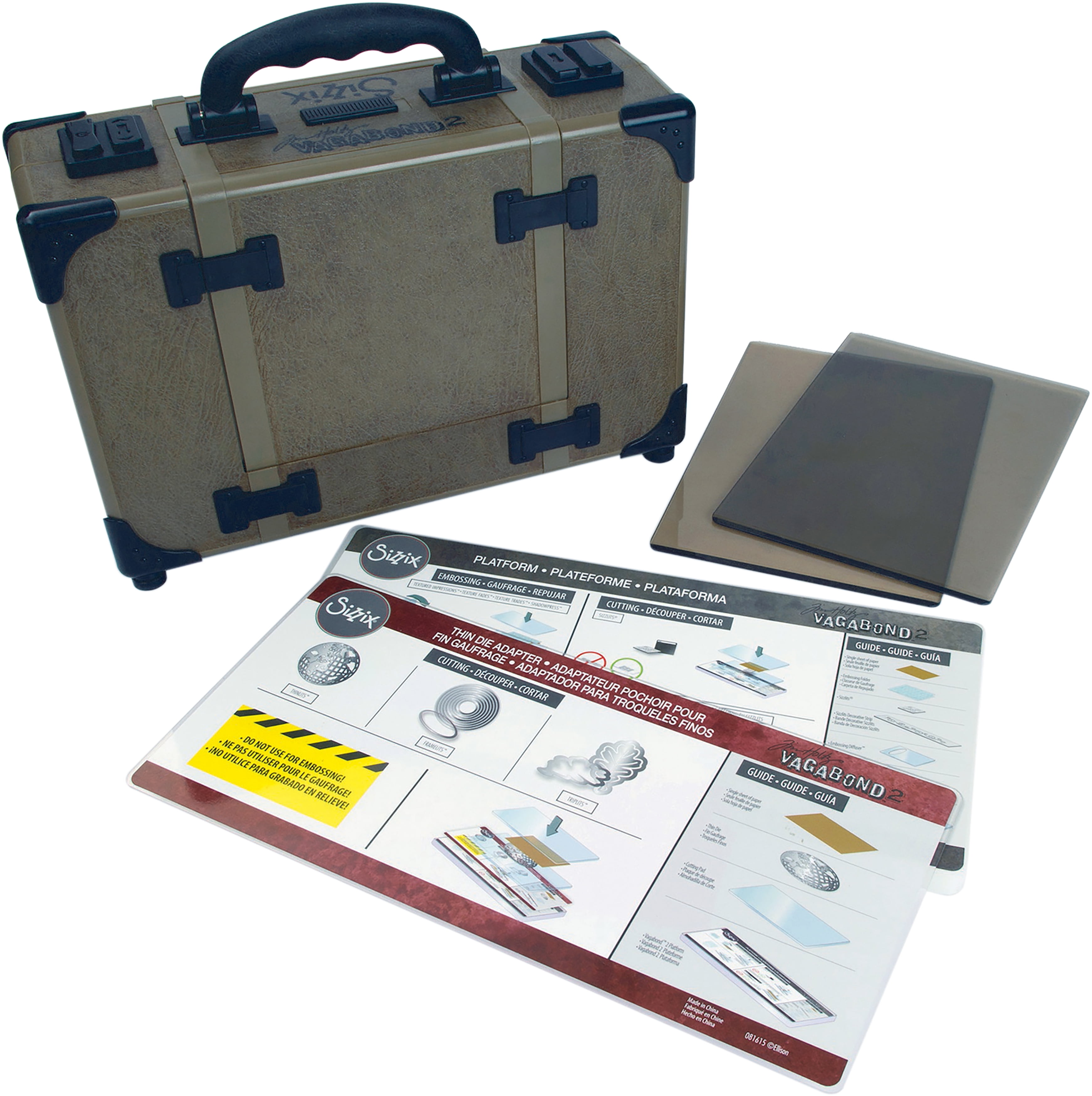 Sizzix 660855 Vagabond 2 Machine Only - Inspired by Tim Holtz Sizzix 660855 Vagabond 2 Machine Only - Inspired by Tim Holtz