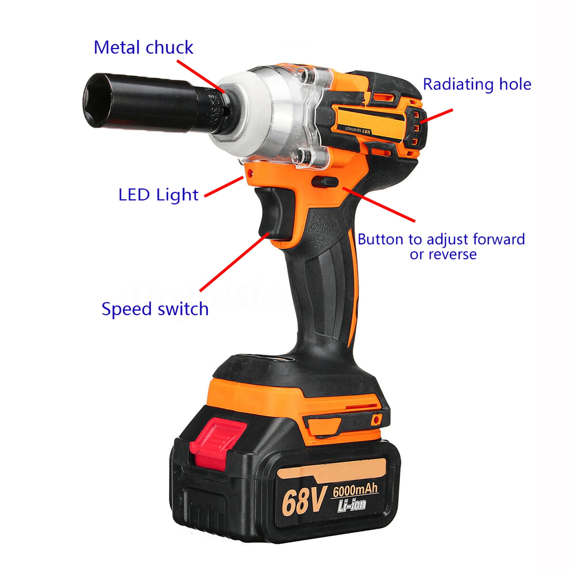 68v impact wrench sales