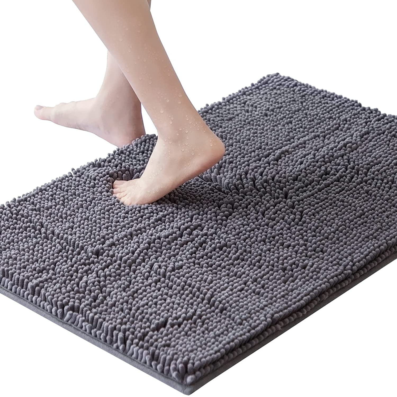 Tree Frog Stone Water Animal Bathroom Shower Rug Warm Flannel Carpet Door Mat 