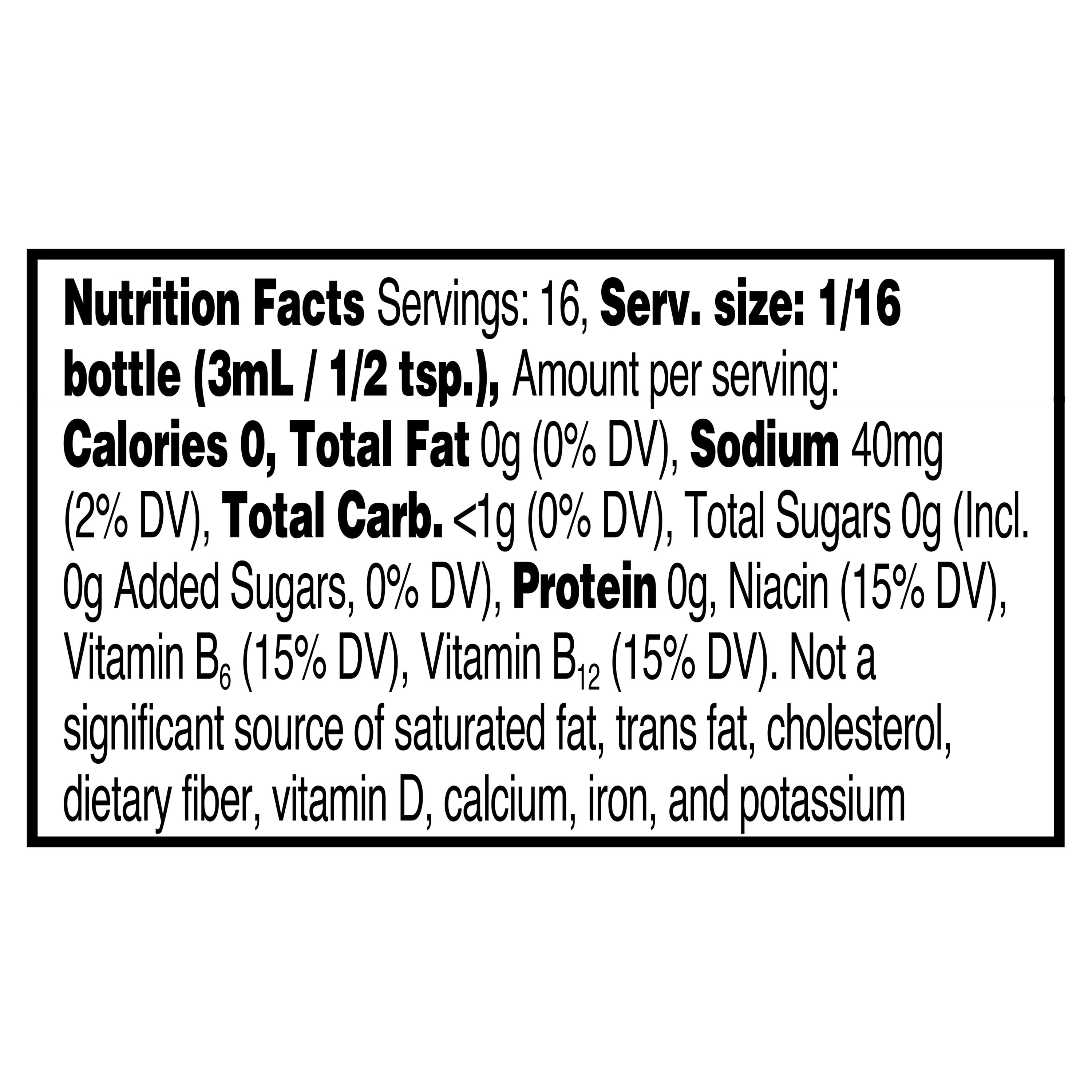 Great Value Orange Blast Drink Enhancer, 1.62 fl oz