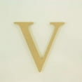 thumbnail image 1 of Package of 1, "V" 12 Inch X 1/2" MDF Letters In The Times New Roman Font | Thick | Upper Case For Art & Craft Project, Made in USA, 1 of 1