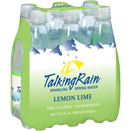 TalkingRain® Lemon Lime Sparkling Water, 16.9 Fl Oz Bottle ...