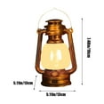 thumbnail image 3 of Rbaofujie Table Lamps Rechargeable Plug-In Both Can Be Used Outdoor Camping Lamps Camping Lamps Bar Bedroom Solar Remote Control Horse Lamps Table Lamps, 3 of 6