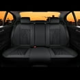 thumbnail image 3 of Florich Car Seat Covers Full Set, Luxury Design Front and Rear Seat Protectors, Universal Auto Interior Accessories Fit for Most Cars, Black, 3 of 9