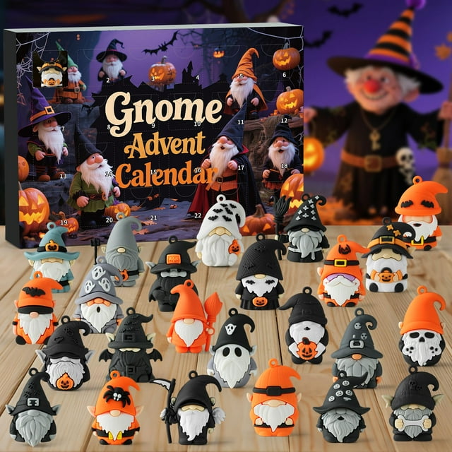 Calendario de Adviento Gnome 2025 KIJULEI 24 regalos coleccionables
