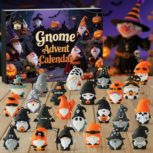 Calendario de Adviento Gnome 2025 KIJULEI 24 regalos coleccionables