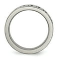 thumbnail image 5 of Titanium 7mm Chain Inlay Brushed Band, 5 of 8