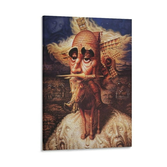 Salvador Dali Painting On Canvas Wall Art Poster Scroll Picture Print Living Room Walls Decor Home Posters 12x18inch(30x45cm)