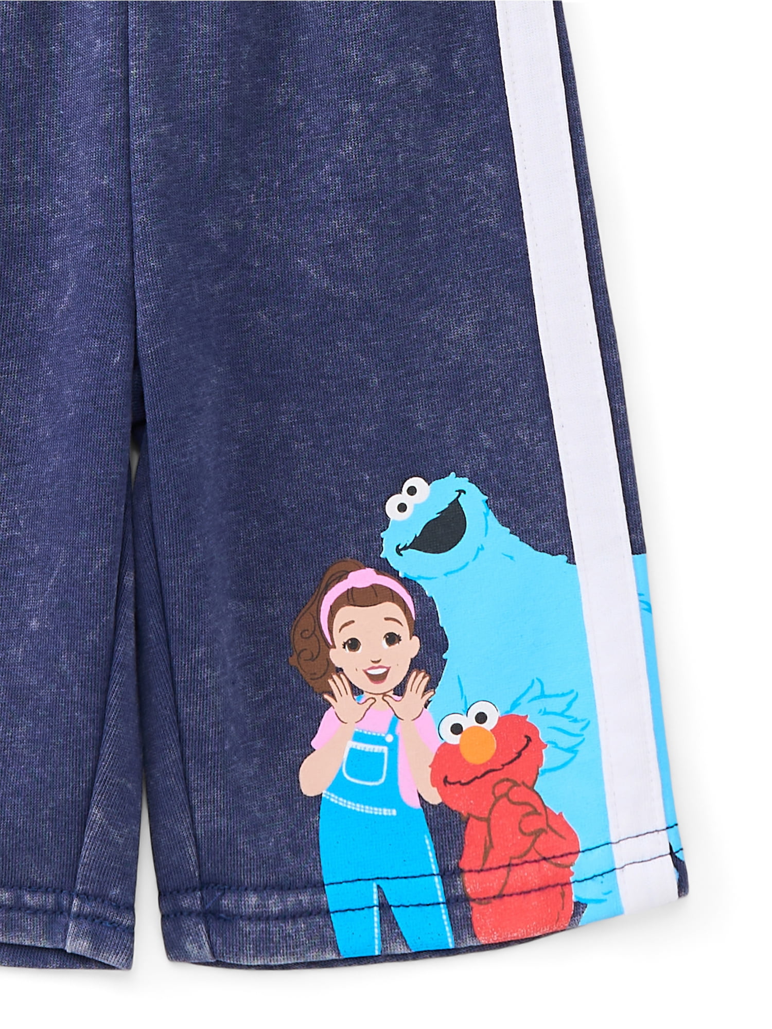 Ms. Rachel x Sesame Street Baby Graphic Sweatshirt and Sweatpants Set, 2-Piece, Sizes 0/3M-24M