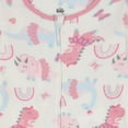 thumbnail image 6 of Kids Headquarters Kids 2-Pack Footed Blanket Sleeper (4 Years/Princess Dinosaur (Pink)), 6 of 6