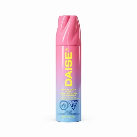 DAISE nettoyant Corporel Moussant à la Grenade Fouettée, Ultra Hydratant pour la Peau, 8.8 oz/250 g, nettoyant pour le corps