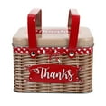 thumbnail image 1 of POINTERTECK Box Metal Tin Cookie Tins Boxes Candy Storage Cakecontainers Tinplate Thanksgiving Empty Gift Small Lids Can Biscuit, 1 of 6