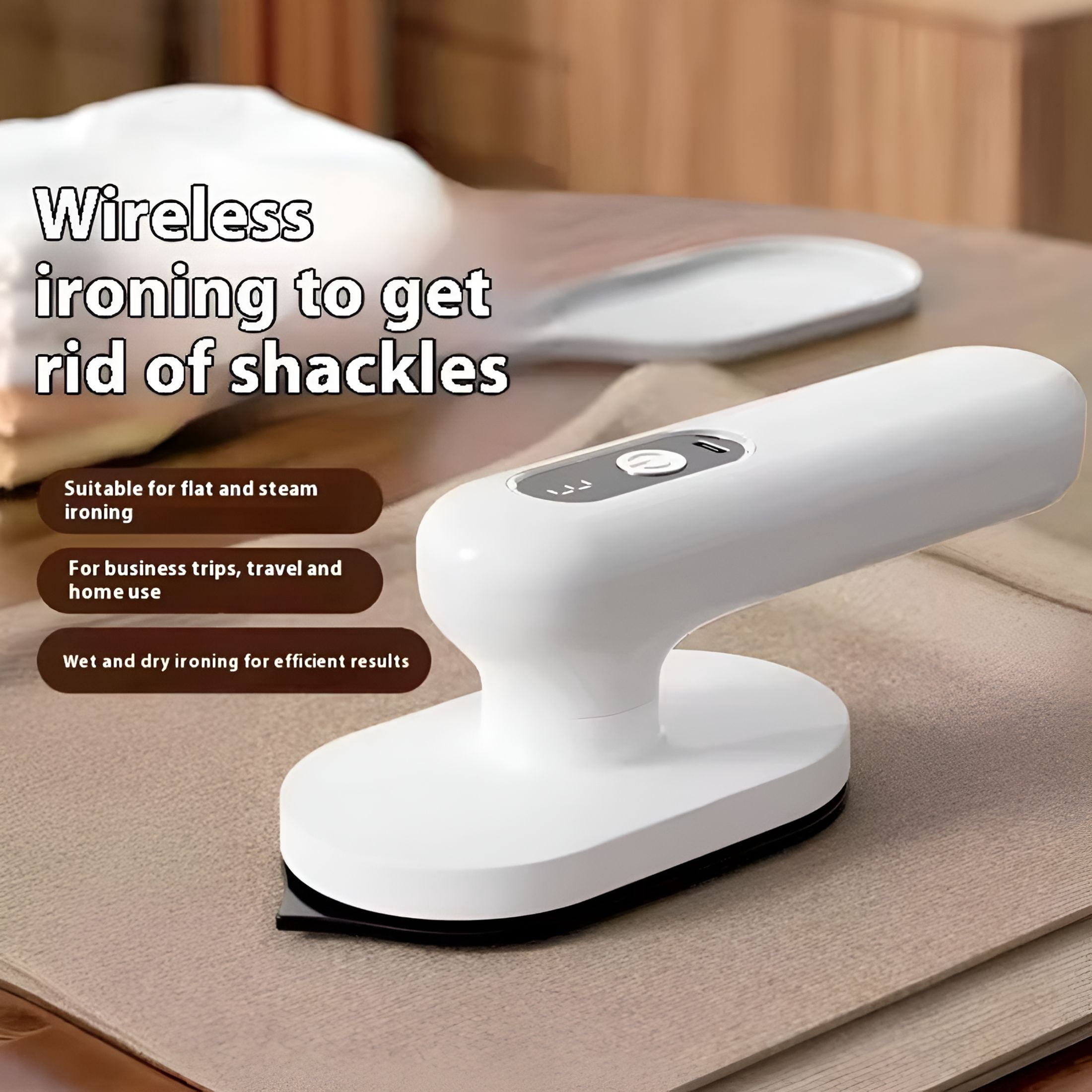 HIBIBUD 2026 New Handheld Clothing Iron for Clothes Mini Ironing Machine Portable Travel Garment Appliance for Home,Travel,Dorm,Steam Steamer Iron Ironing Travel Cordless Iron