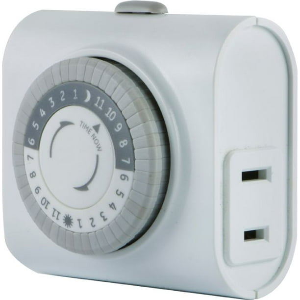 Ge 24 Hour Indoor Basic Plug In Timer 15119