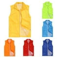 thumbnail image 6 of Unisex Breathable Vest Casual Waistcoat Volunteer Work Uniforms Outwear Tops, 6 of 8