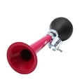 thumbnail image 3 of Bicycle Bike Air Horn Hooter Bell Trumpet Rose Red Rubber Bugle Squeeze Bulb, 3 of 5