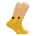 thumbnail image 4 of Cotton Mini Crew Socks for Women Thin and Breathable 3 Pairs - Style 2, 4 of 5