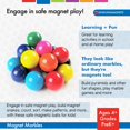 thumbnail image 2 of Juego de 20 platos transparentes Magnet Marbles Dowling Magnets 736606, 2 of 7