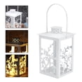 thumbnail image 2 of Candelero de luz LED de hierro de estilo Retro, cadena de lámpara cálida para el hogar, dormitorio, sala de estar, 2 of 8